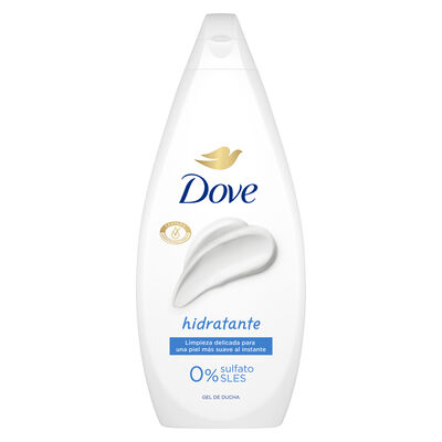 Gel de ducha Dove 720ml hidratante 0% sulfato