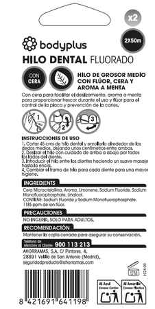 Hilo Dental Bodyplus Pack-2 Fluorado