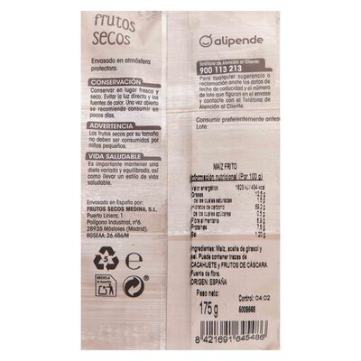 Ma&iacute;z frito Alipende 175g