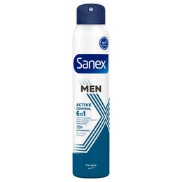 Desodorante active control SANEX Men, spray 200 ml