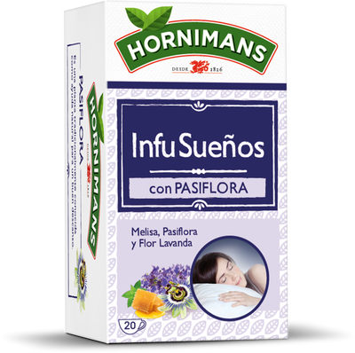 Infusión melisa pasiflora y flor Hornimans 20u