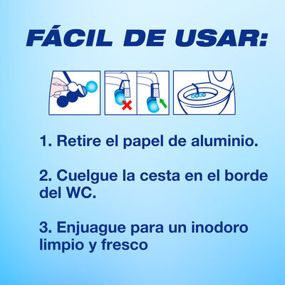 Limpiador Bref WC colgador 2 unidades &Aacute;rtico