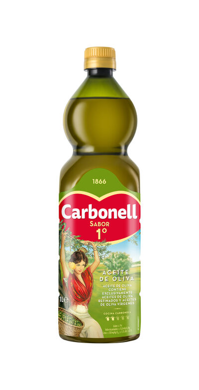 Aceite de oliva Carbonell botella 1l sabor