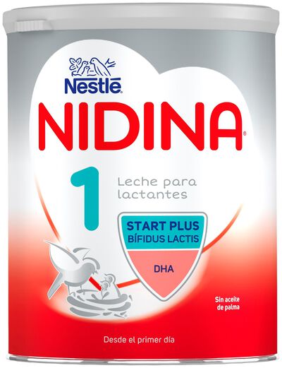 Leche infantil en polvo Nidina 1 Nestl&eacute; 800g