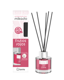 Ambientador tipo mikado Lanta 50ml frutos rojos