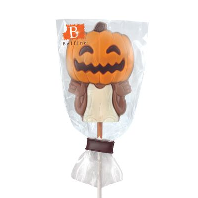 Piruletas de chocolate Halloween Belfine 25g