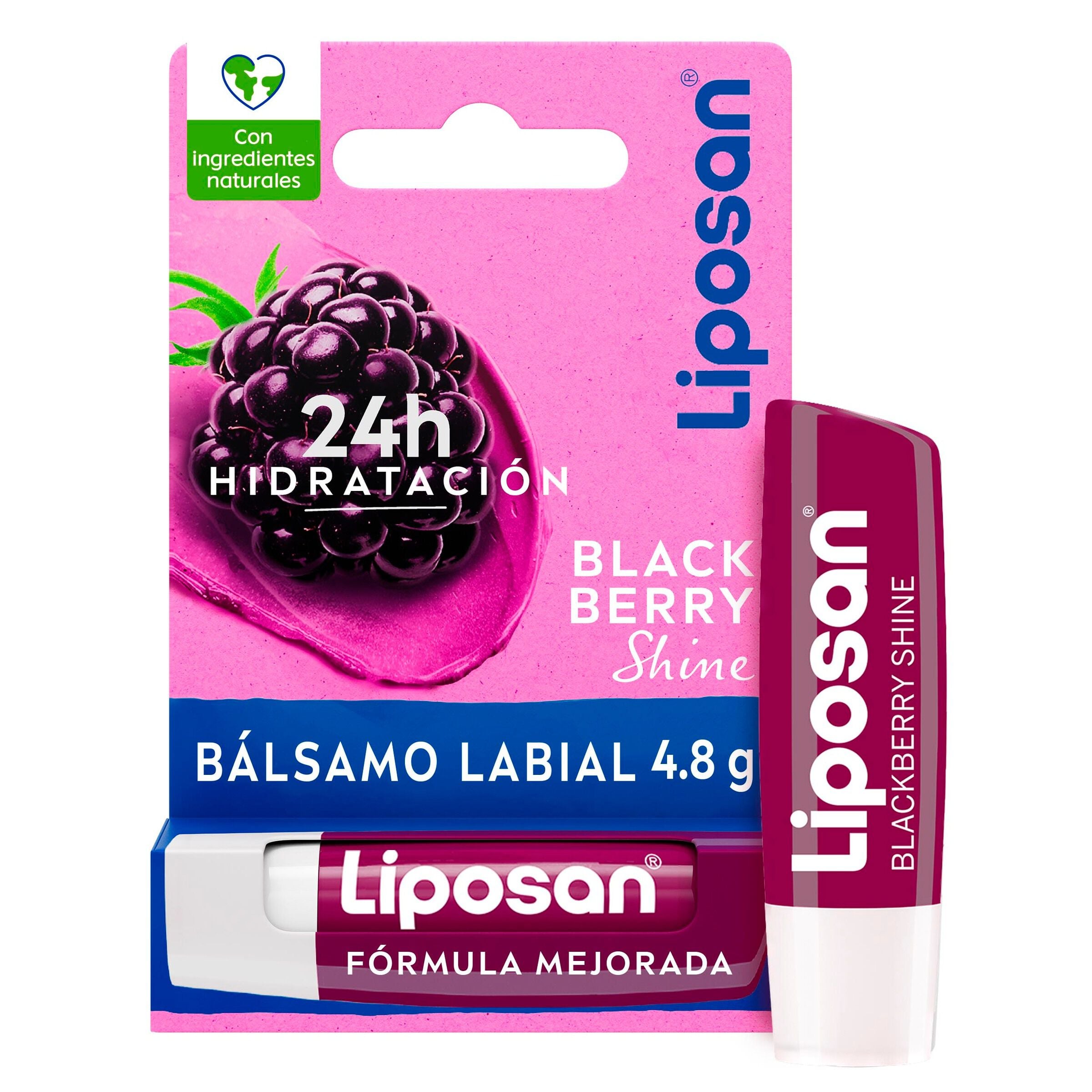 Bálsamo labial Liposan 4,8 gr Black Berry