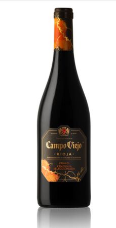 Vino tinto D.O Rioja crianza vendimia Campo Viejo 75cl