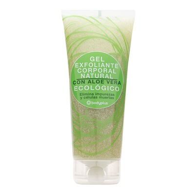 Gel de ducha Bodyplus 200ml exfoliante con aloe vera