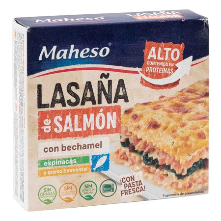 Lasaña Maheso salmón 280g