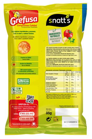Snack Natuchips Snatt´s 85g