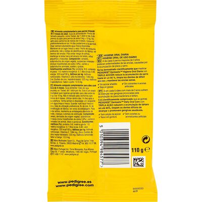 Snack Destastix perros pequeños 7uds