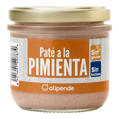 Pat&eacute; a la pimienta Alipende 160g