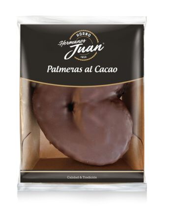 Palmera bañada en cacao Hermanos Juan 230g