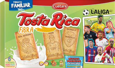 Galleta de fibra Tostarica de Cuétara 760g