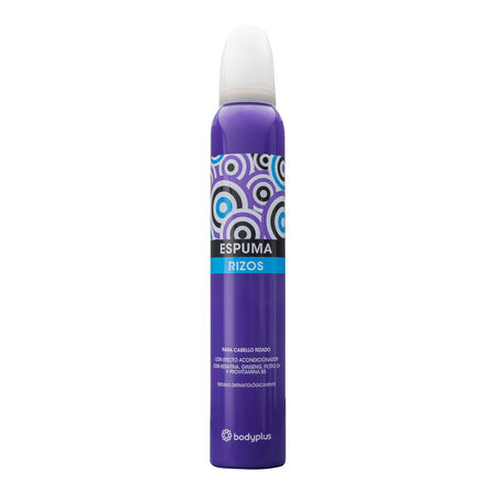 Espuma fijadora para el cabello Bodyplus 250ml rizos