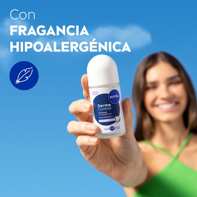 Desodorante en roll-on antitranspirante derma control restore Nivea 50ml