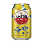 Cerveza sin alcohol con limón Amstel Radler 0,0% lata 33cl