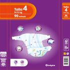 Pañal Bodyplus 90 uds talla 4 9-15kg