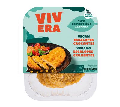 Escalope crujiente vegano Vivera 200g