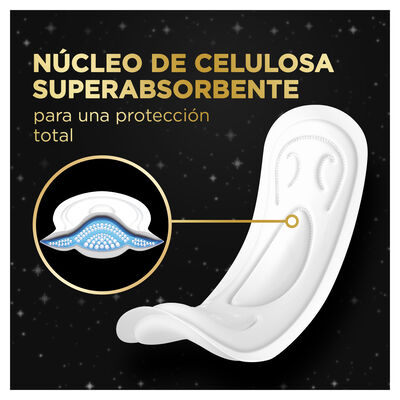 Compresa cl&aacute;sica sin alas Ausonia 9 unidades noche