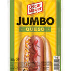 Salchichas tipo jumbo Oscar Mayer 350g con queso 4 piezas