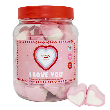 Golosinas de nubes de corazón Sweets 300g