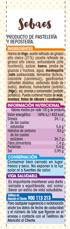 Sobaos Alipende 18 uds 340g