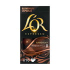 Café espresso sabor chocolate intensidad 8 L´or 10 cápsulas