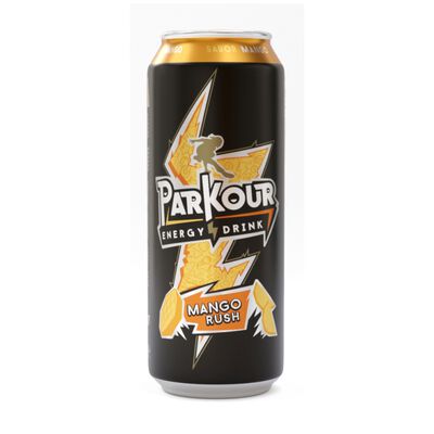 Bebida energética sabor mango Parkour 50cl