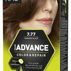 Tinte de cabello Llongueras Color Advance n&ordm;7.77 marr&oacute;n glac&eacute;