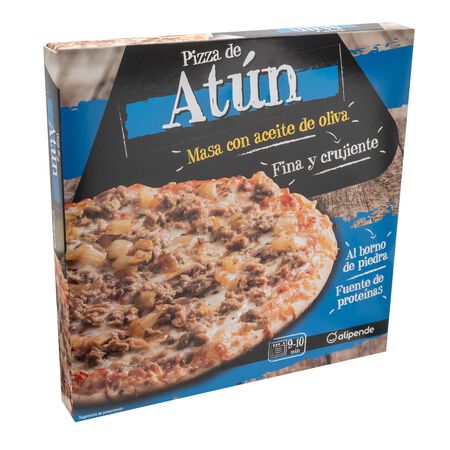 Pizza fina Alipende 375g atún