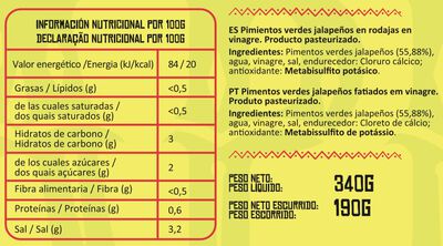 Jalape&ntilde;o en rodajas Don Rancho 190g