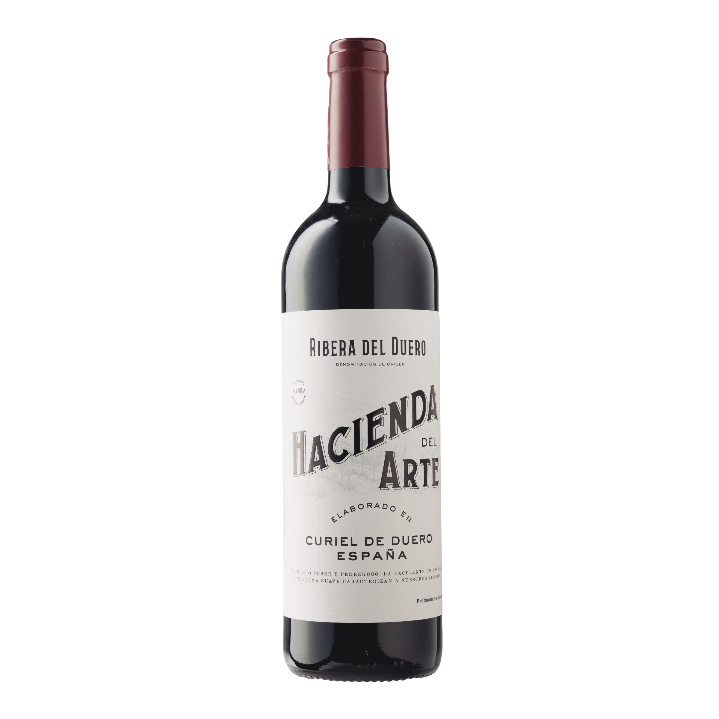 Vino tinto DO Ribera del Duero Hacienda Arte roble