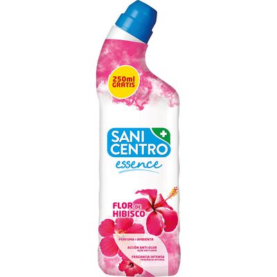 Gel WC Essence Sanicentro 750+250ml flor de hibisco