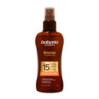 Aceite solar bronceador babaria 100 ml factor 15