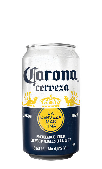 Cerveza lata Corona 33cl