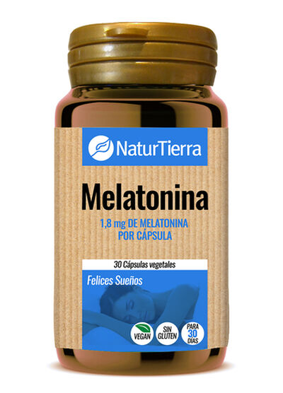 Melatonina Naturtierra 30 cápsulas