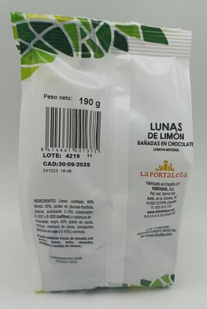Lunas de lim&oacute;n La Fortaleza 190g