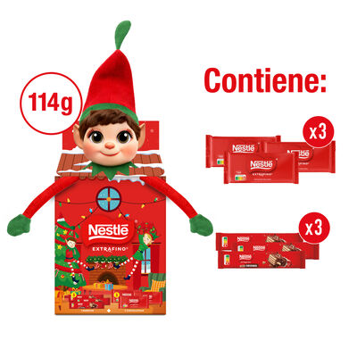 Chocolatina con barritas extrafino Nestlé 114g