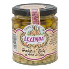 Habitas baby con aceite de oliva Leyenda 140g