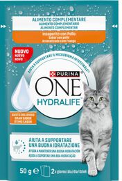 Alimento complementario para gato hydralife con pollo Purina One 50g
