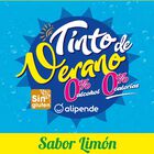 Tinto de verano sin alcohol Alipende 1,5l limón
