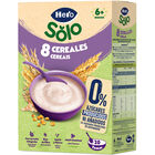 Papilla Hero Solo 0% 8 cereales desde 6meses 340g
