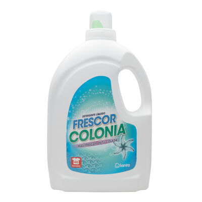 Detergente líquido Lanta 46 lavados frescor de Colonia