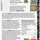 Paté de pato Martiko bloc 75g