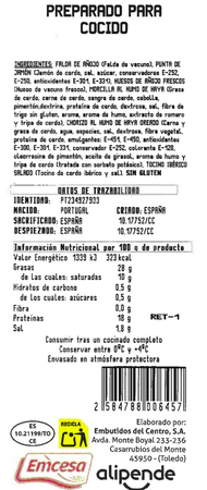 Preparado para cocido Alipende 900g aproximadamente