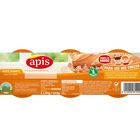 Paté de hígado de cerdo con textura suave Apis pack 3uds