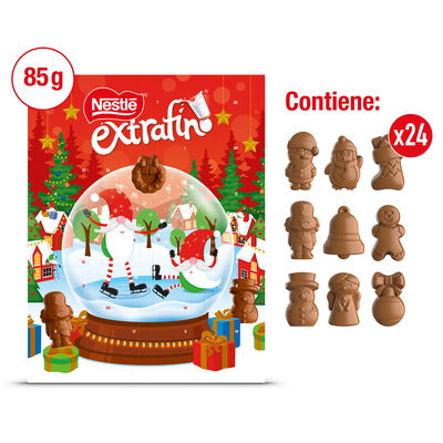 Calendario de Adviento de figuritas de chocolate Nestl&eacute; 85g