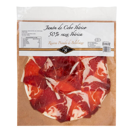 Jamón de cebo 50% Ibérico en tapas de Belalcázar 100g